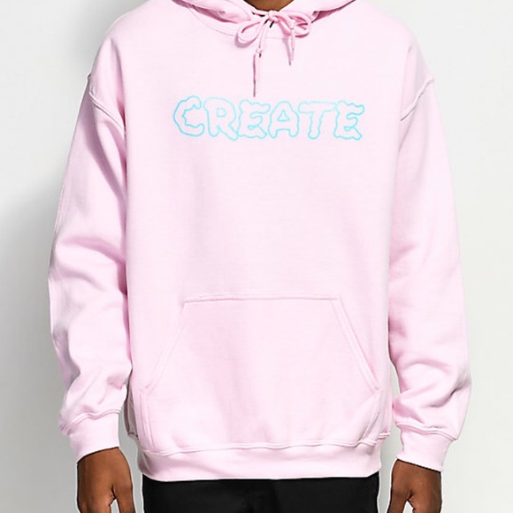 odd future pink hoodie